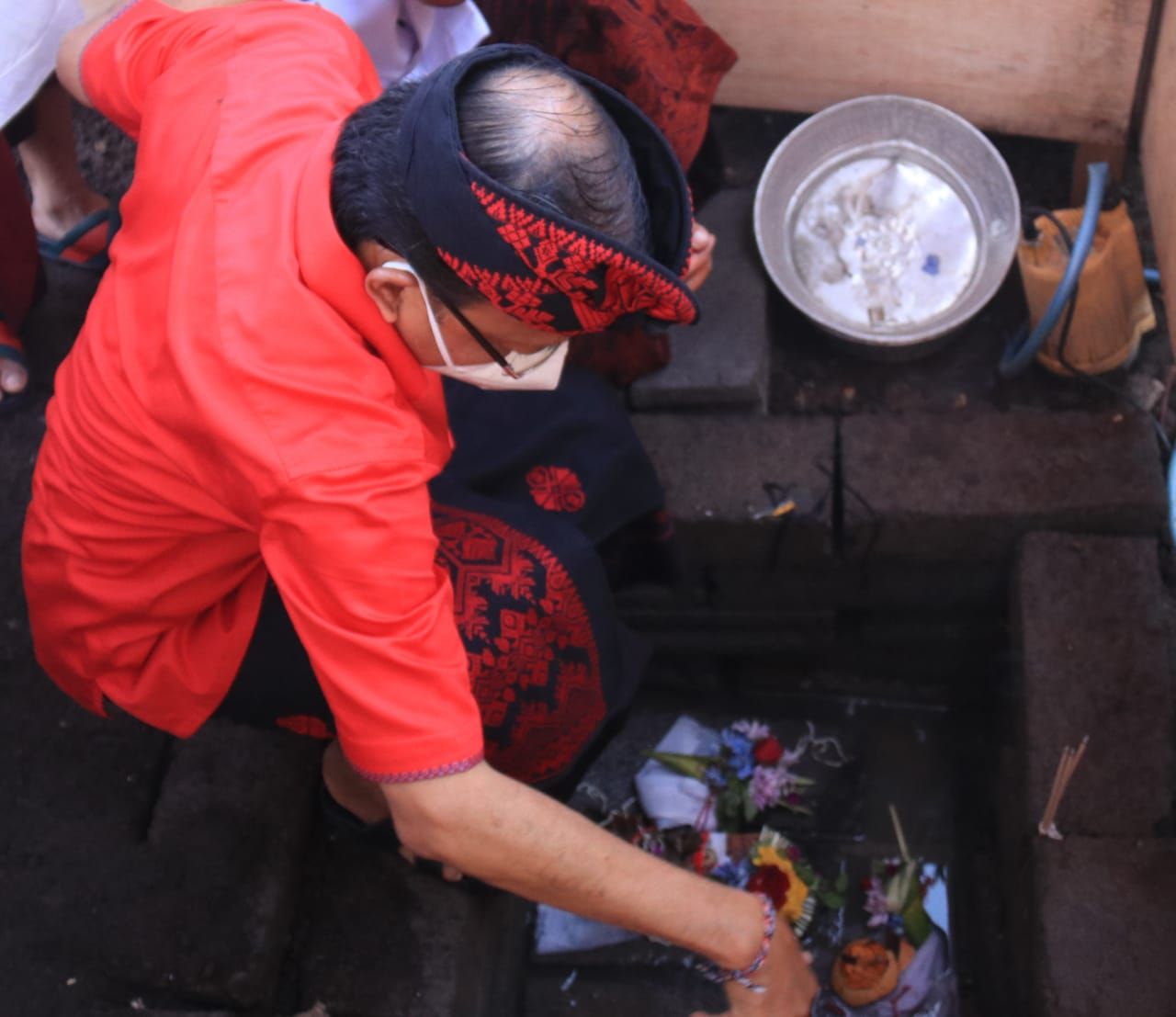 podiumnews.com-Gubernur Koster Meletakkan Batu Pertama Pembangunan Gedung MDA Badung